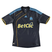 Camiseta de la tercera equipación Olympique de Marsella adidas 2009-10 *Impecable* M