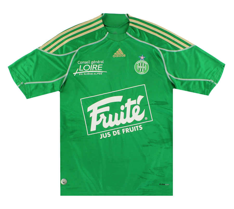 2009-10 Saint-Etienne adidas Home Shirt M