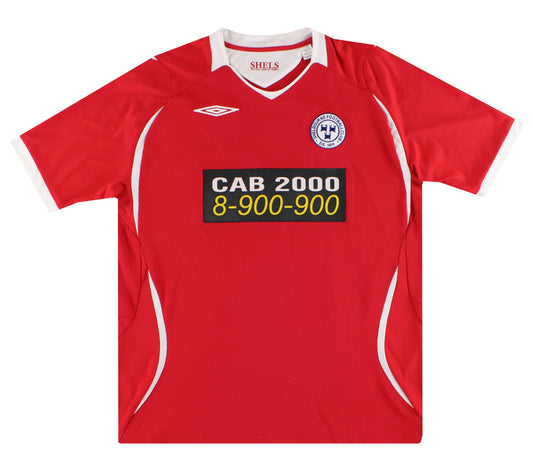 2009-10 Shelbourne Umbro Home Shirt #18 L