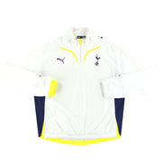 2009-10 Tottenham Puma 1/4 Zip Training Top XL - Classic Football Kit