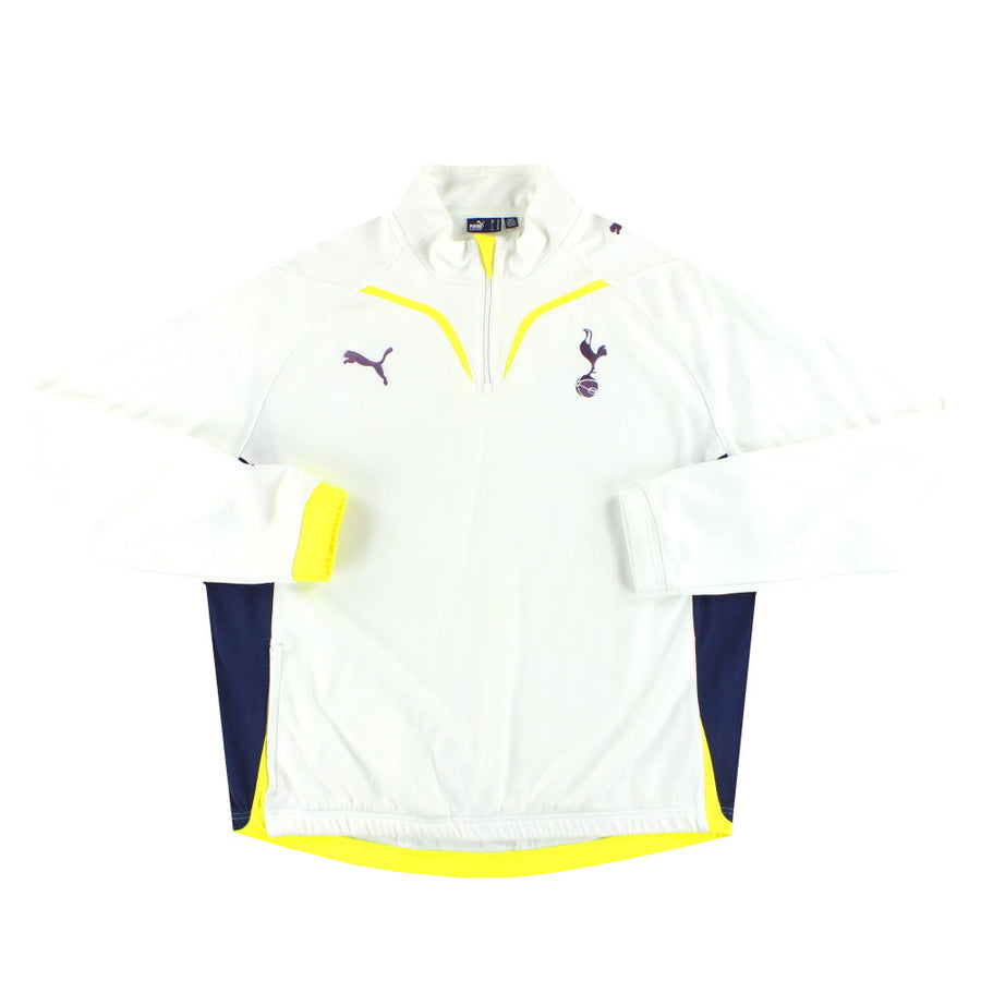 2009-10 Tottenham Puma 1/4 Zip Training Top XL - Classic Football Kit