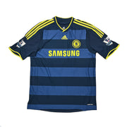 Camiseta de visitante del Chelsea Ballack #13 de la temporada 2009/10 *emitida para partido* (XL) Adidas