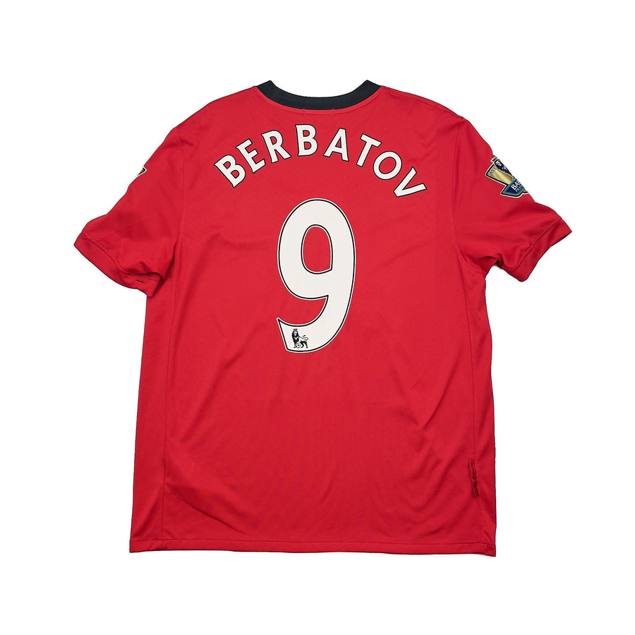 Camiseta de local 2009/10 del Manchester United Berbatov #9 (L) Nike