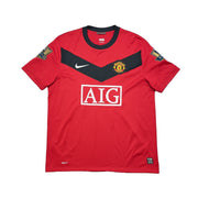 Camiseta de local del Manchester United Scholes #18 (L) Nike 2009/10