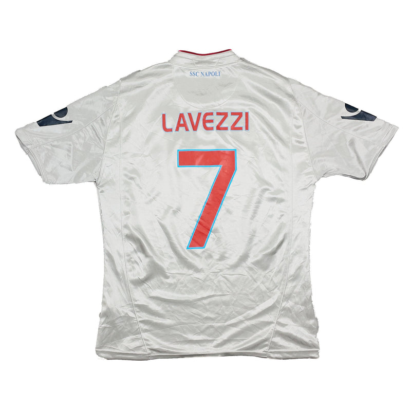 2009/10 Napoli Lavezzi #7 Away Shirt (M) Macron