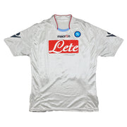 2009/10 Napoli Lavezzi #7 Camiseta Visitante (M) Macron