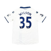 2009/10 Portsmouth Wilson #35 *camiseta usada en partido contra el Manchester United* camiseta de visitante (L) Canterbury