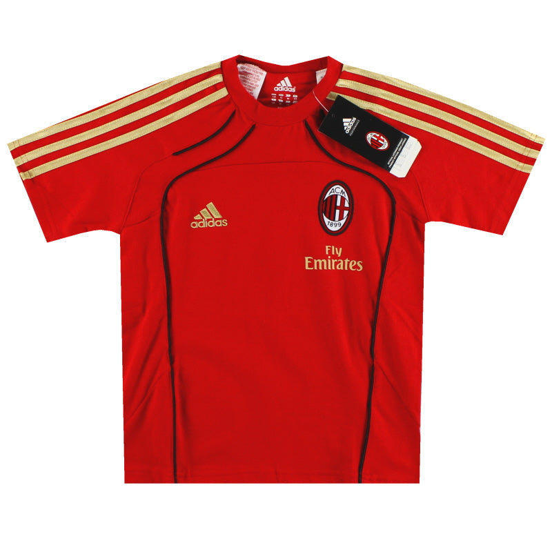 2010-11 AC Milan adidas Leisure Tee *BNIB* XS.Niños