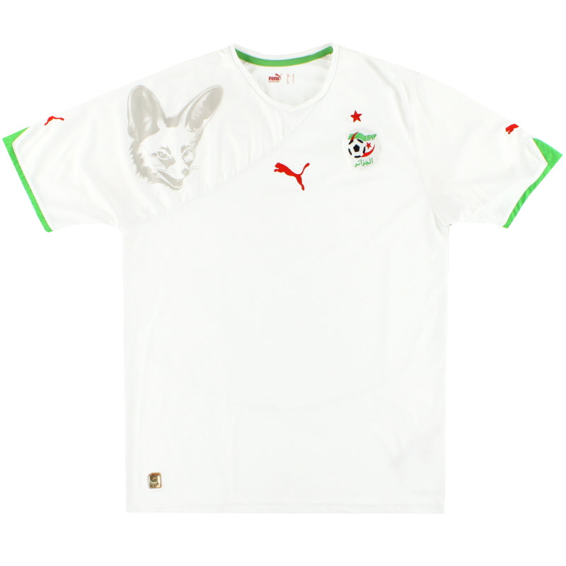 Camiseta Puma de la Selección de Argelia 2010-11 Local *Como Nueva* XL
