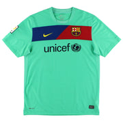 2010-11 Camiseta Visitante Barcelona Nike XL