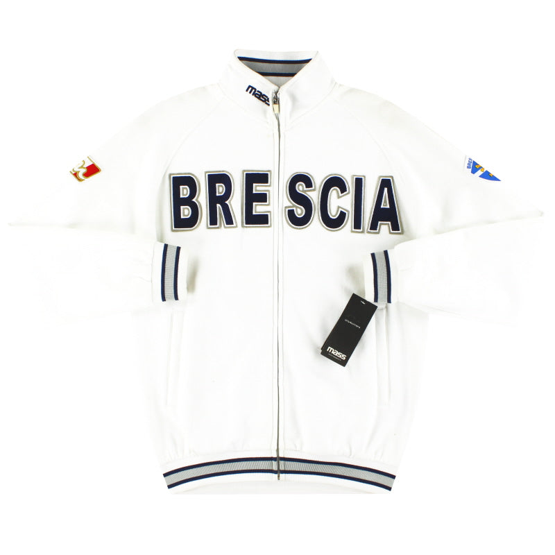 Chaqueta de representación del Brescia con cremallera completa 2010-11 *con etiquetas* Talla S