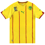 Camiseta de visitante Puma de Camerún 2010-11 Talla S