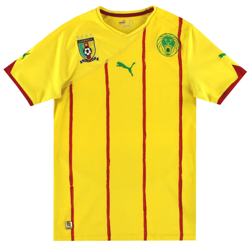 Camiseta de visitante Puma de Camerún 2010-11 Talla S