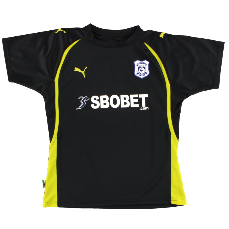 2010-11 Cardiff City Puma Camiseta de visitante para mujer 12 M