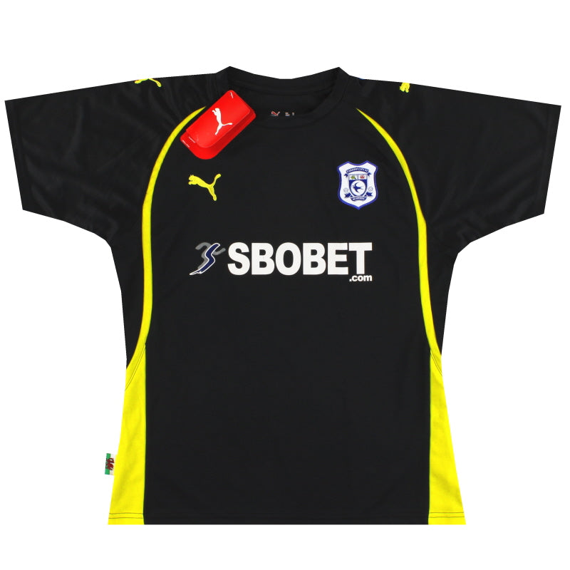 2010-11 Cardiff City Puma Camiseta de visitante *con etiquetas* Mujer 12 M