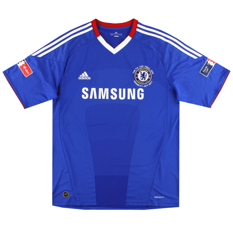 Camiseta de local del Chelsea adidas 'Final de la FA Cup' 2010-11 XL