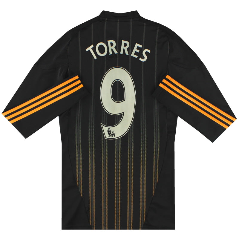 Camiseta de casa Chelsea TechFit Manga Larga 2010-11 Torres #9