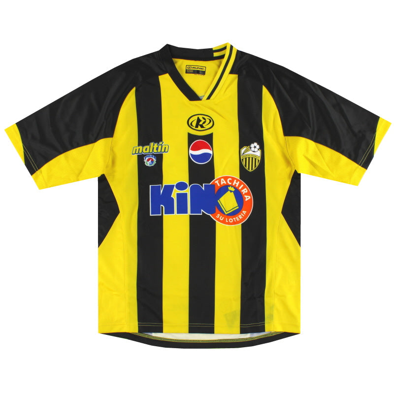 Camiseta de local del Deportivo Táchira 2010-11 Talla S