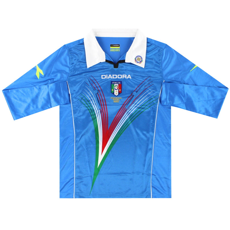 Camiseta Diadora '100 años' Asociación Árbitros Italianos 2010-11 *A Estrenar en Caja* XS