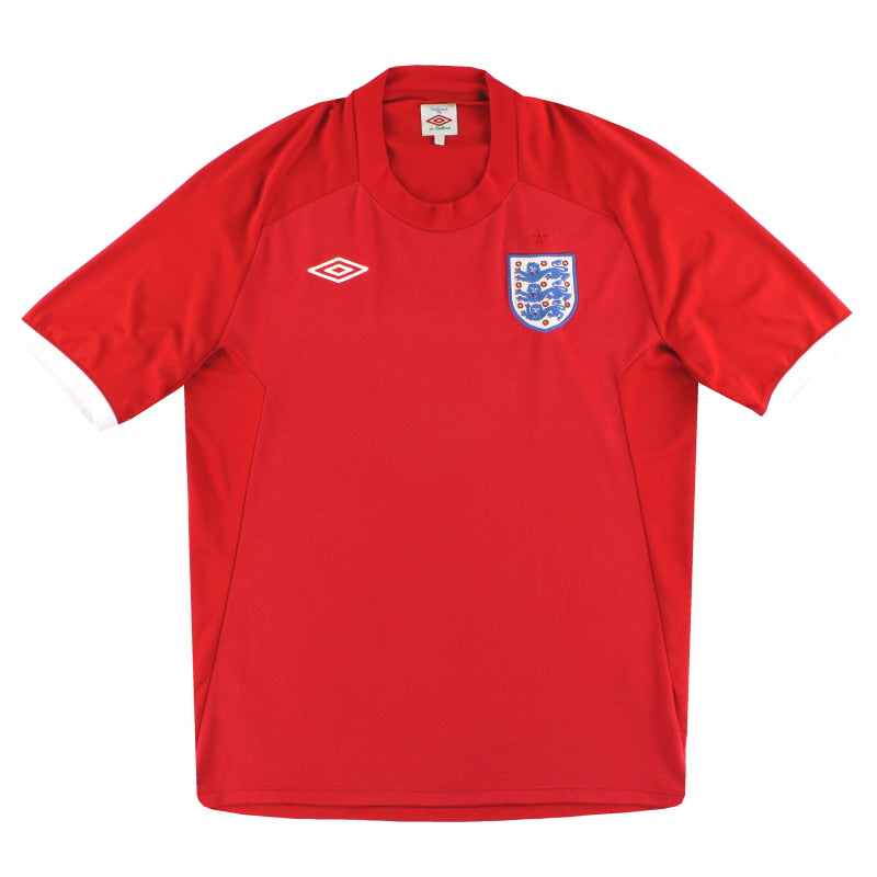 2010-11 Inglaterra Umbro Camiseta Visitante L