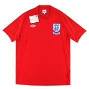 2010-11 Inglaterra Umbro Camiseta de visitante 'Sudáfrica' *con etiquetas* XL