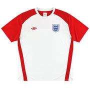 Camiseta de entrenamiento Umbro de Inglaterra 2010-11 XXL