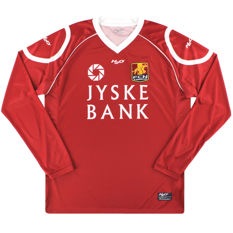 Camiseta Local FC Nordsjaelland 2010-11 Manga Larga *Impecable* XL