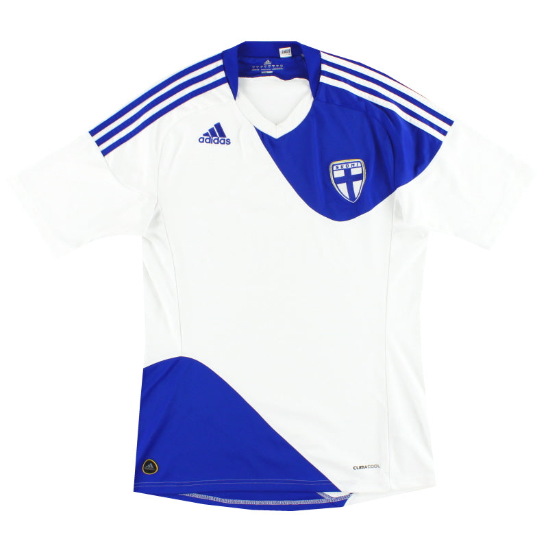 2010-11 Finlandia camiseta de casa adidas *Impecable* M