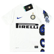 2010-11 Inter de Milán Nike Camiseta Visitante *Nueva en Caja* XS.Niño