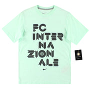 Camiseta gráfica Nike Inter de Milán 2010-11 *NUEVA EN CAJA* L.Niño