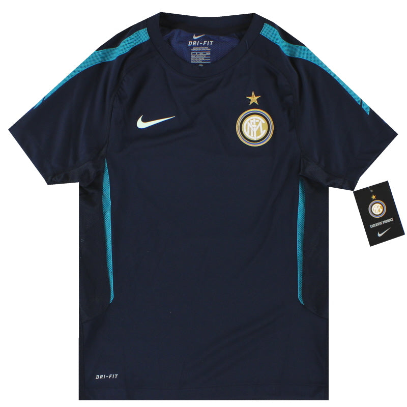 Camiseta de entrenamiento Nike Inter de Milán 2010-11 *con etiquetas* Niño S.