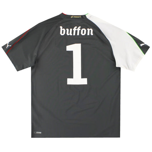 2010-11 Italy Puma Goalkeeper Shirt Buffon #1 *BNIB* L
