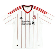Camiseta de visitante del Liverpool adidas 2010-11 XXL