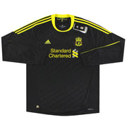 Camiseta del Liverpool adidas Tercera Equipación Manga Larga 2010-11 *con etiquetas* XXXL