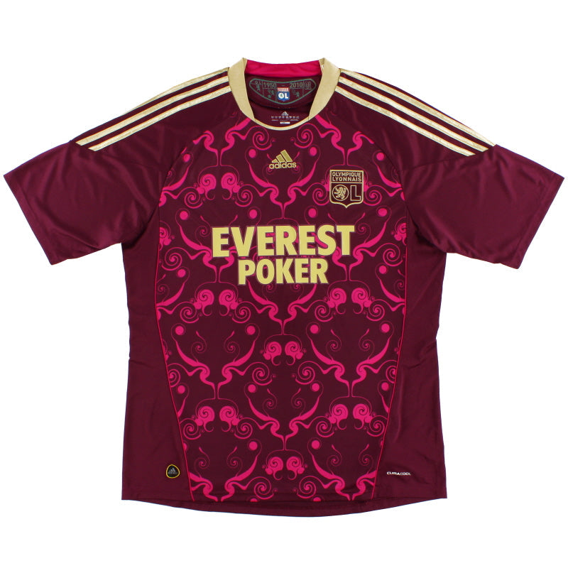 2010-11 Lyon adidas Away Shirt M