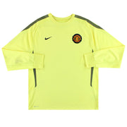 Sudadera de entrenamiento Nike del Manchester United 2010-11, talla XL