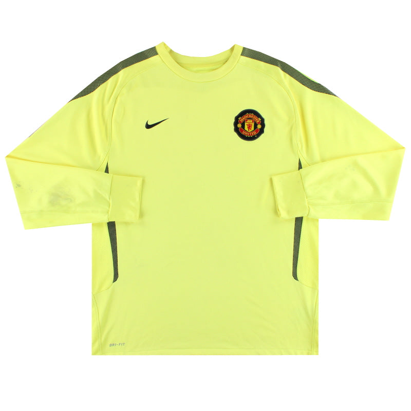 Sudadera de entrenamiento Nike del Manchester United 2010-11, talla XL