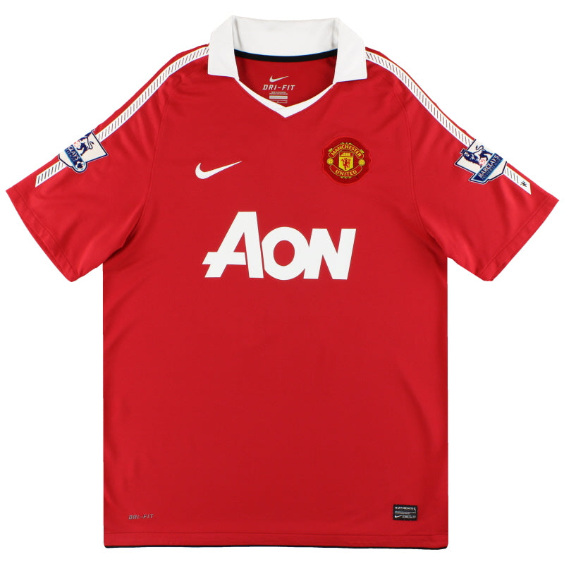 Camiseta Nike de local del Manchester United 2010-11 XXXL