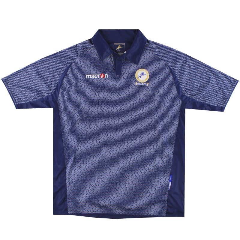Camiseta Millwall Macron '125 años' Aniversario 2010-11 XXL
