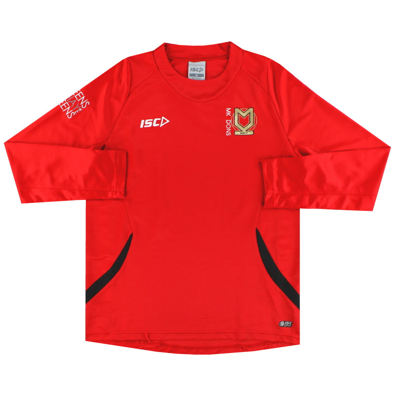 2010-11 MK Dons ISC Sudadera de entrenamiento M / Excelente / Mediana