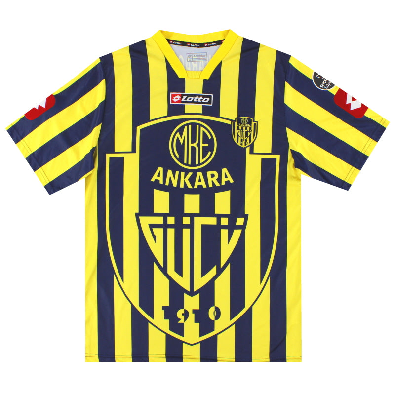 2010-11 MKE Ankaragucu Lotto Camiseta Local *Impecable* XL