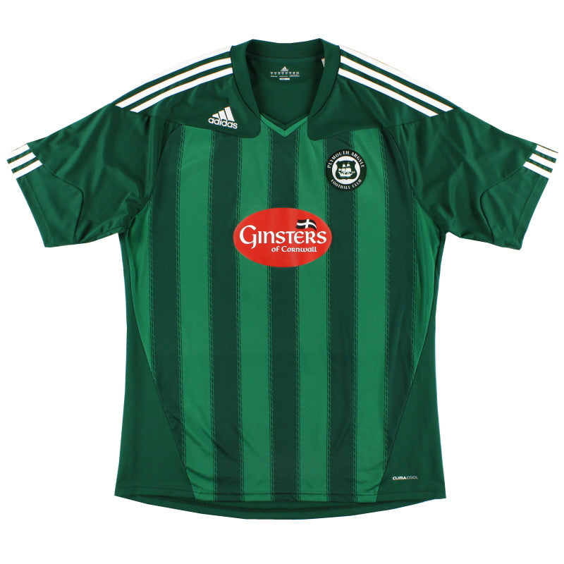 Camiseta de local del Plymouth de adidas 2010-11 M