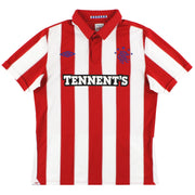 Camiseta Umbro de visitante de los Rangers 2010-11, talla M