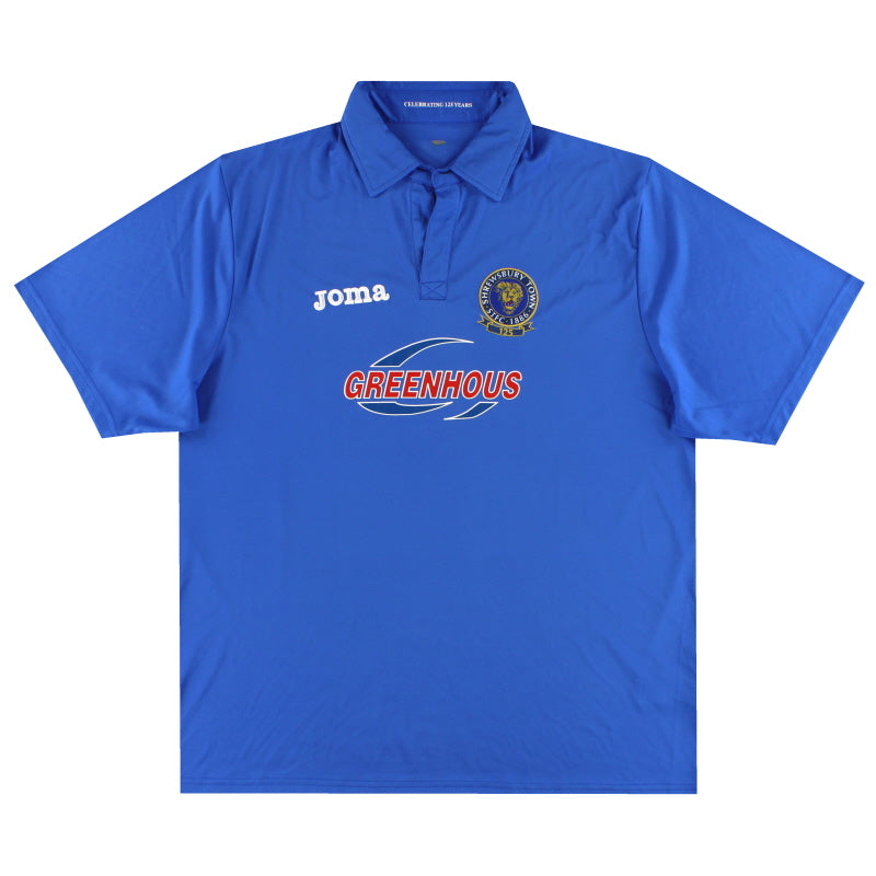 2010-11 Shrewsbury Joma Camiseta Local '125 Años' Talla XXL