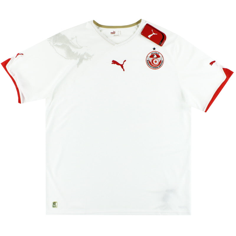 Camiseta Puma de local de Túnez 2010-11 *con etiquetas* XL