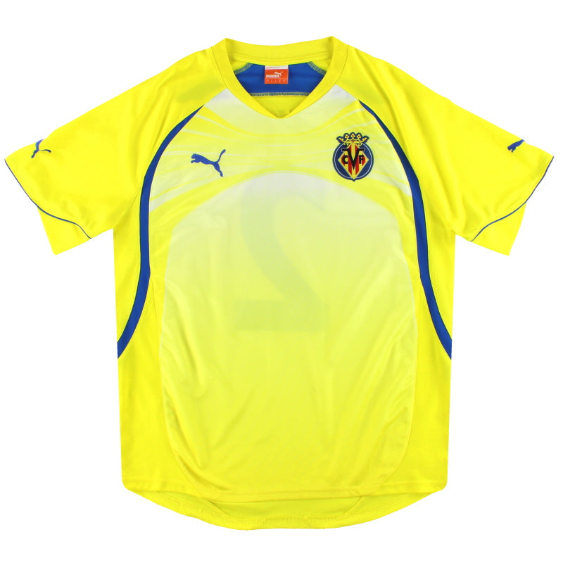 2010-11 Villarreal Puma Camiseta de Entrenamiento de Jugador #2 L