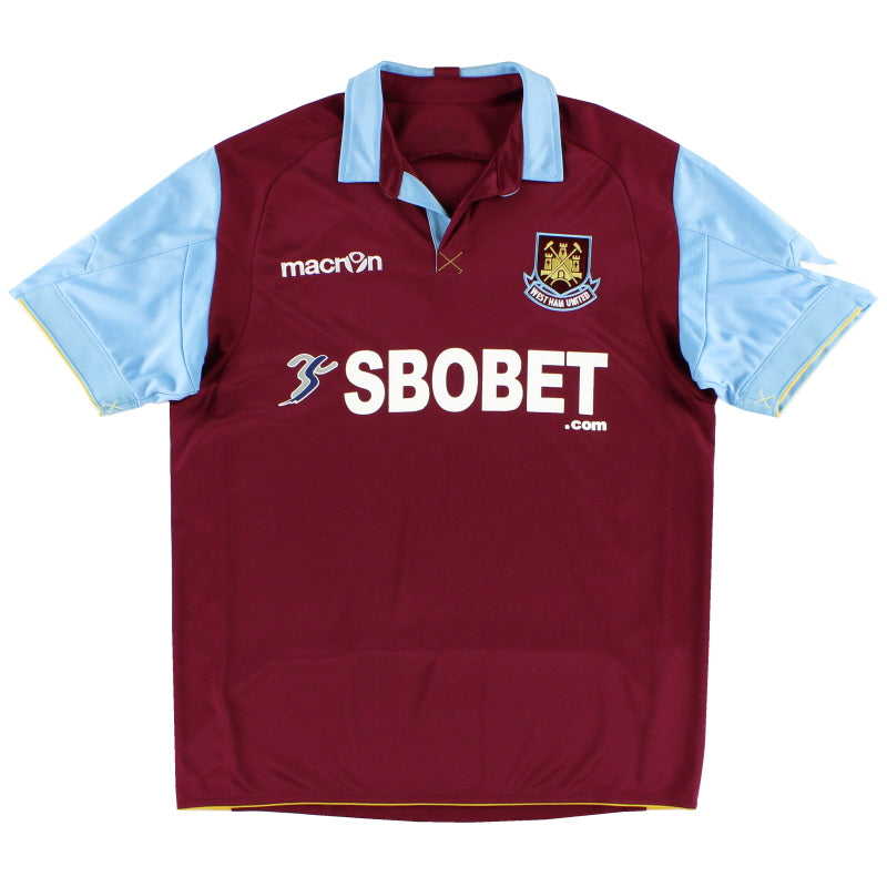 2010-11 West Ham Macron Home Shirt XXXL