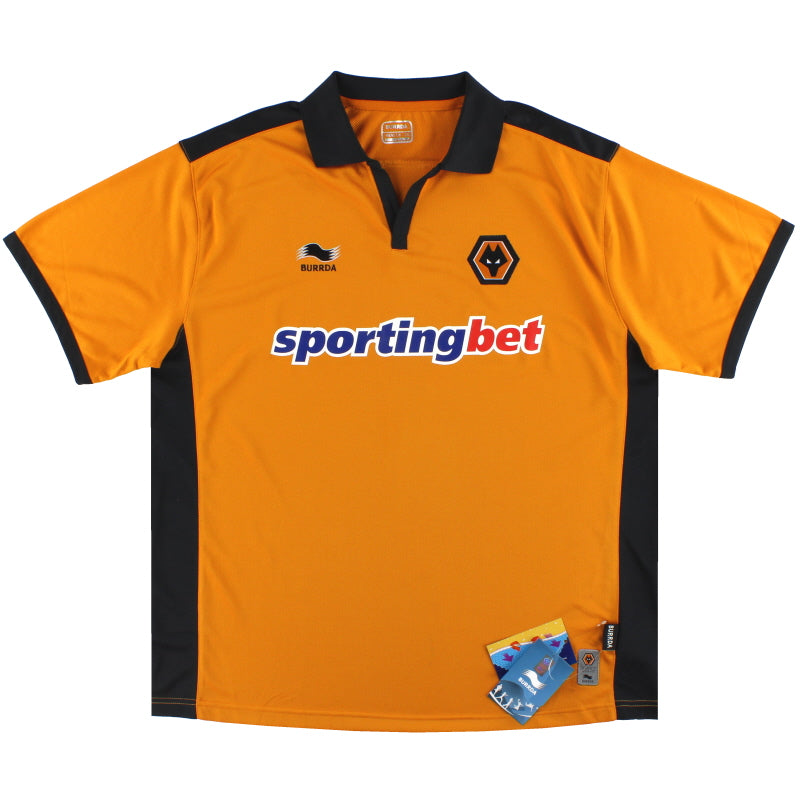 Camiseta Wolves Burrda Local 2010-11 *con etiquetas* XXL