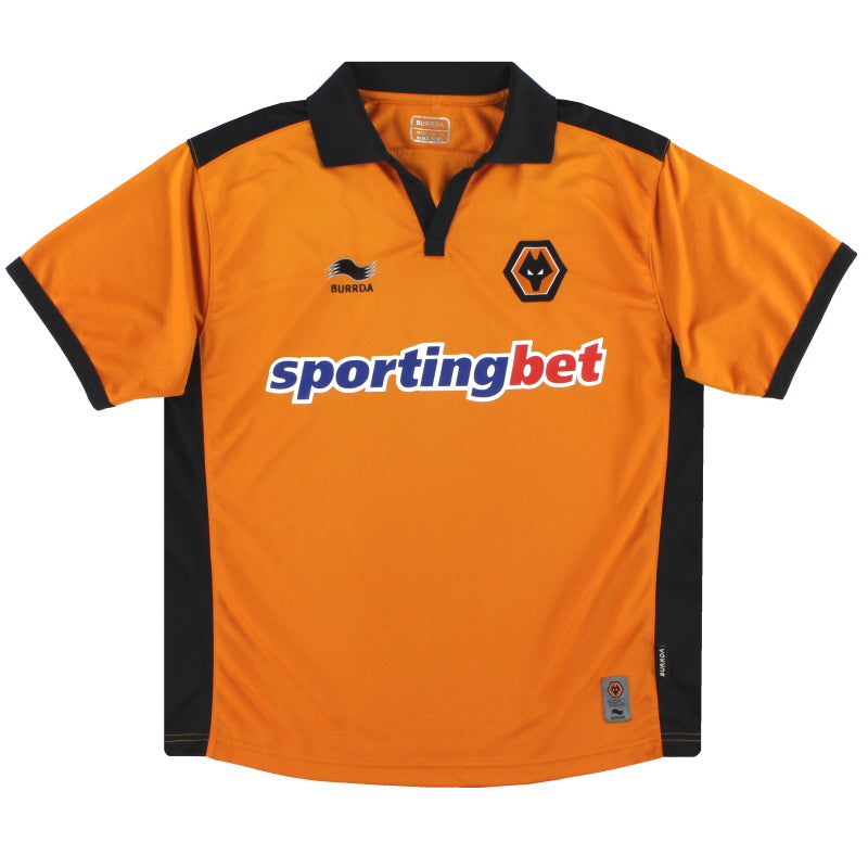 Camiseta local Burrda de los Wolves 2010-11 Talla XL