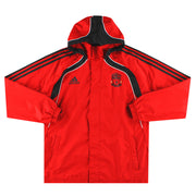 Chaqueta impermeable con capucha adidas del Liverpool 2010-11 L
